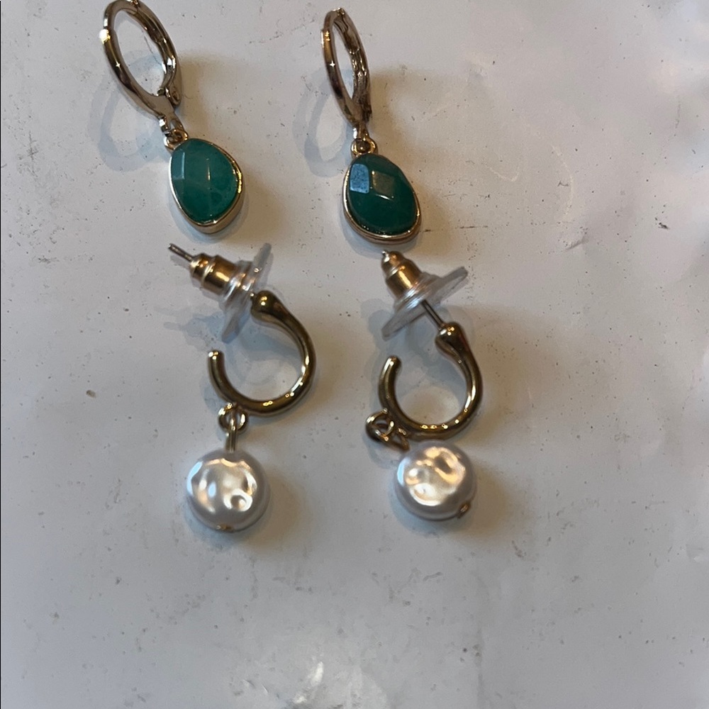 2) Elegant Gold Earring sets